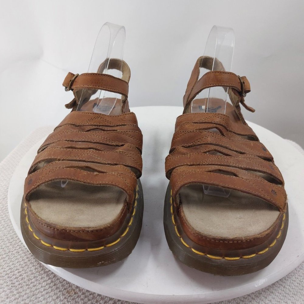Dr. Doc Martens Brown Chunky Sandal | Men's US 10/EU 43